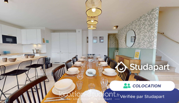 Colocation étudiante Studio &agrave; Bois Colombes (92270)