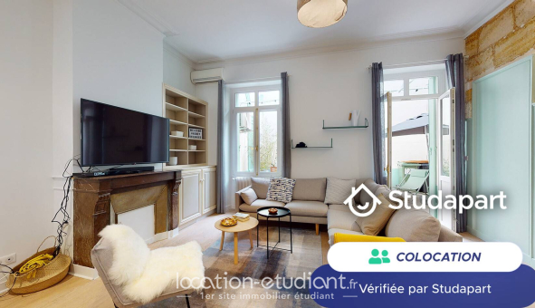 Colocation étudiante Studio &agrave; Bordeaux (33300)