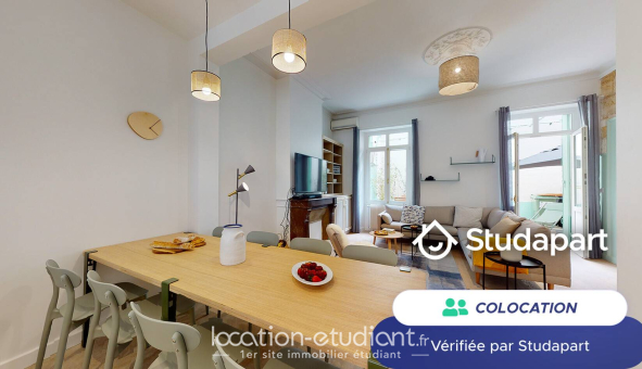 Colocation étudiante Studio &agrave; Bordeaux (33300)