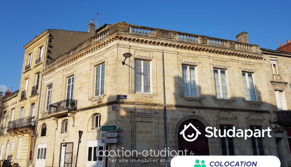 Colocation étudiante Studio &agrave; Bordeaux (33300)