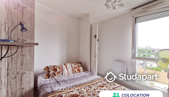 Colocation étudiante Studio &agrave; Bordeaux (33300)