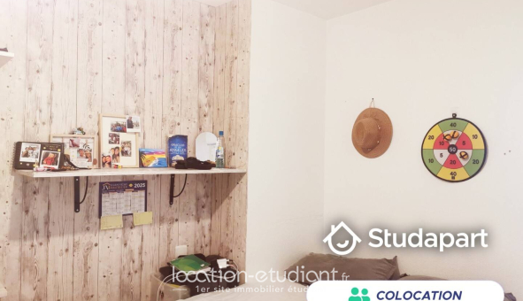 Colocation étudiante Studio &agrave; Bordeaux (33300)
