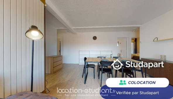 Colocation étudiante Studio &agrave; Bordeaux (33300)