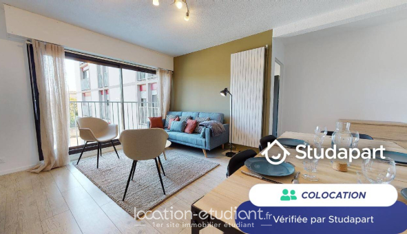 Colocation étudiante Studio &agrave; Bordeaux (33300)