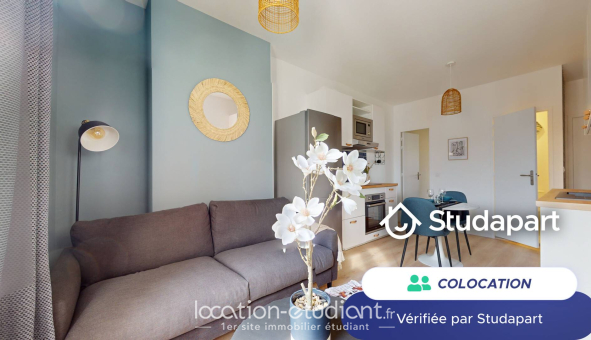 Colocation étudiante Studio &agrave; Bordeaux (33300)