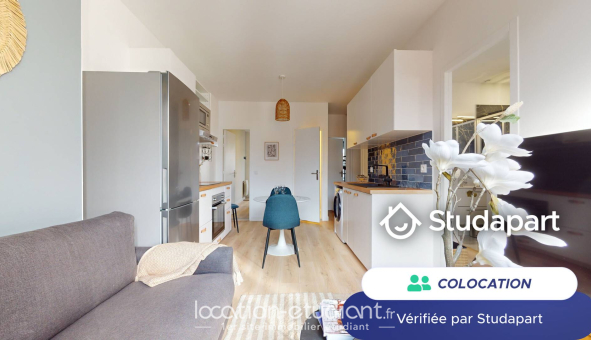 Colocation étudiante Studio &agrave; Bordeaux (33300)