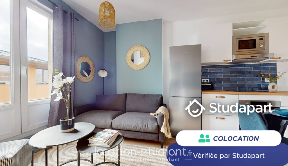 Colocation étudiante Studio &agrave; Bordeaux (33300)