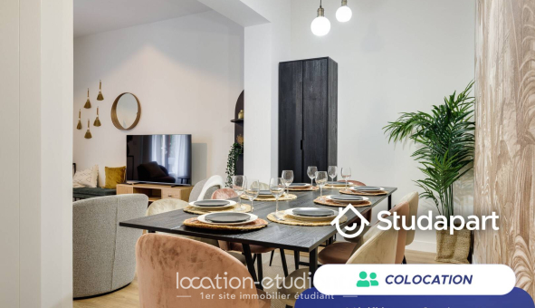 Colocation étudiante Studio &agrave; Bordeaux (33300)