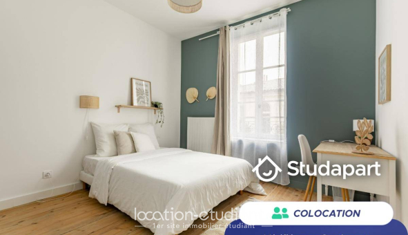 Colocation étudiante Studio &agrave; Bordeaux (33300)