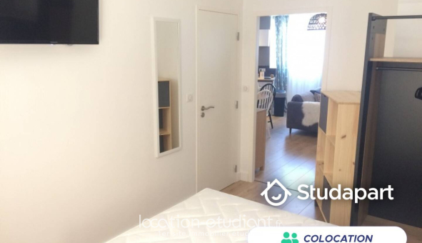 Colocation étudiante Studio &agrave; Bordeaux (33300)