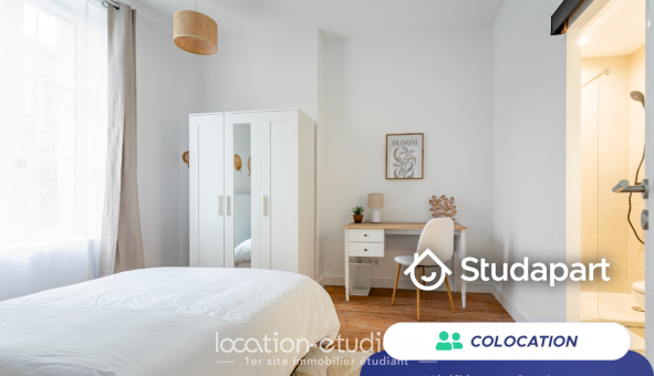 Colocation étudiante Studio &agrave; Bordeaux (33300)