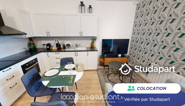 Colocation étudiante Studio &agrave; Bordeaux (33300)