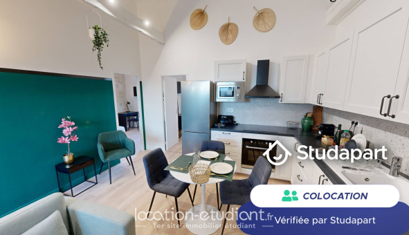 Colocation étudiante Studio &agrave; Bordeaux (33300)