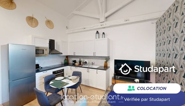 Colocation étudiante Studio &agrave; Bordeaux (33300)