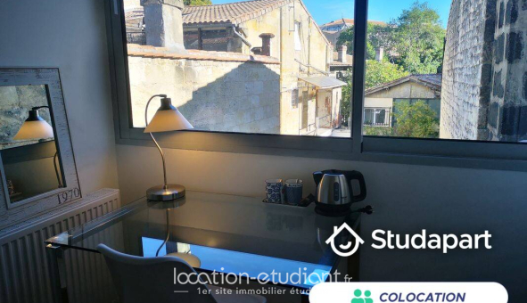 Colocation étudiante Studio &agrave; Bordeaux (33300)