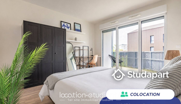 Colocation étudiante Studio &agrave; Bordeaux (33300)