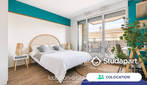 Colocation étudiante Studio &agrave; Bordeaux (33300)