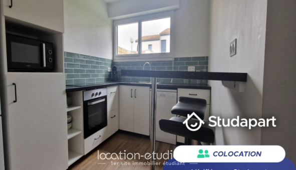 Colocation étudiante Studio &agrave; Bordeaux (33300)