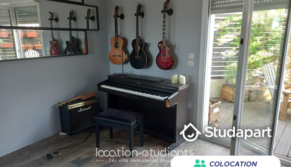 Colocation étudiante Studio &agrave; Bordeaux (33300)
