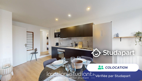Colocation étudiante Studio &agrave; Bordeaux (33300)