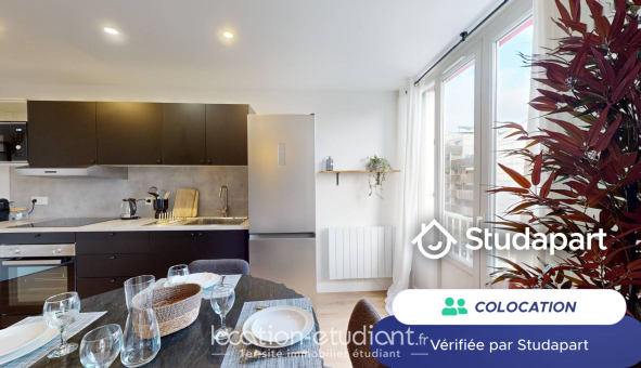 Colocation étudiante Studio &agrave; Bordeaux (33300)