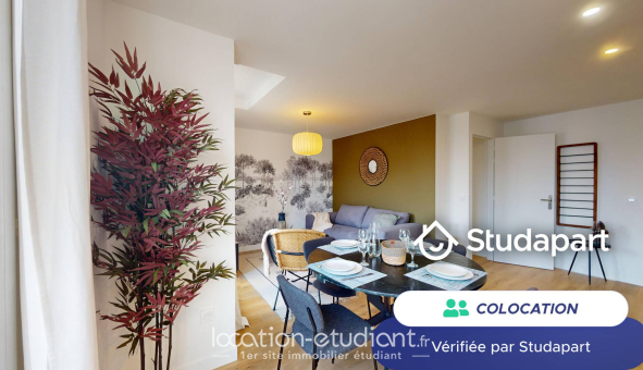 Colocation étudiante Studio &agrave; Bordeaux (33300)