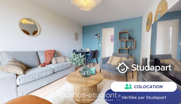 Colocation étudiante Studio &agrave; Bordeaux (33300)