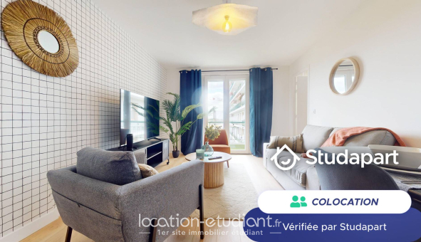 Colocation étudiante Studio &agrave; Bordeaux (33300)