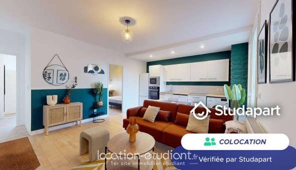 Colocation étudiante Studio &agrave; Bordeaux (33300)