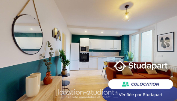 Colocation étudiante Studio &agrave; Bordeaux (33300)