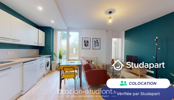 Colocation étudiante Studio &agrave; Bordeaux (33300)