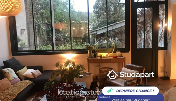 Colocation étudiante Studio &agrave; Bordeaux (33300)