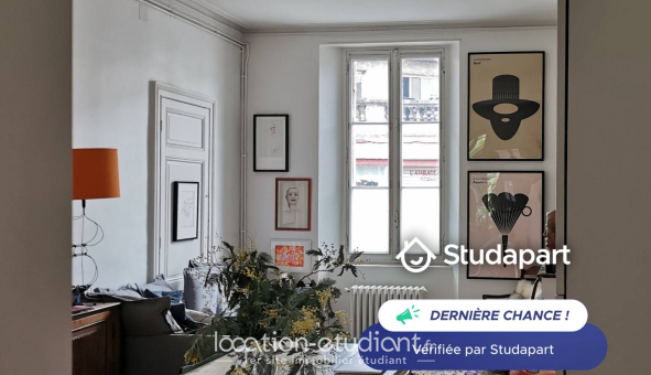 Colocation étudiante Studio &agrave; Bordeaux (33300)