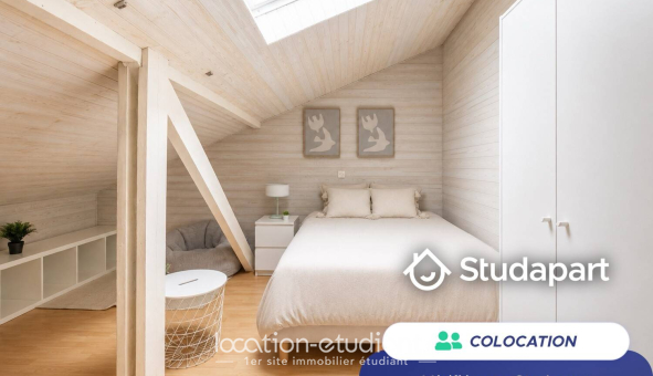 Colocation étudiante Studio &agrave; Bordeaux (33300)