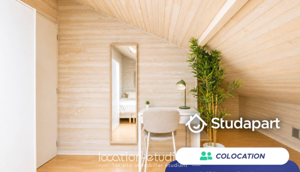 Colocation étudiante Studio &agrave; Bordeaux (33300)