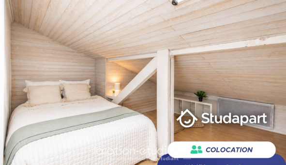 Colocation étudiante Studio &agrave; Bordeaux (33300)