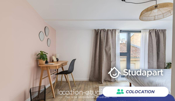 Colocation étudiante Studio &agrave; Bordeaux (33300)