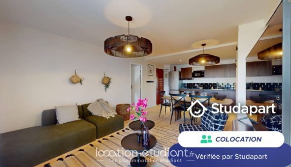 Colocation étudiante Studio &agrave; Bordeaux (33300)
