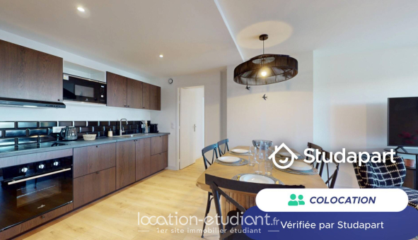Colocation étudiante Studio &agrave; Bordeaux (33300)