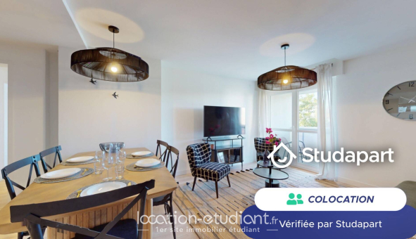 Colocation étudiante Studio &agrave; Bordeaux (33300)