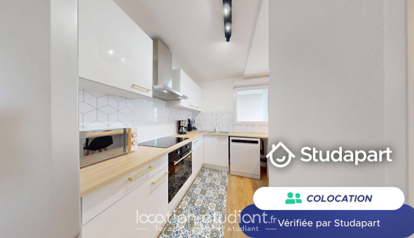 Colocation étudiante Studio &agrave; Bordeaux (33300)