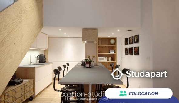 Colocation étudiante Studio &agrave; Bordeaux (33300)