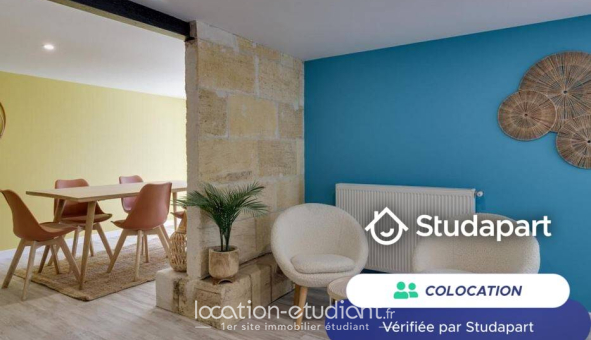 Colocation étudiante Studio &agrave; Bordeaux (33300)
