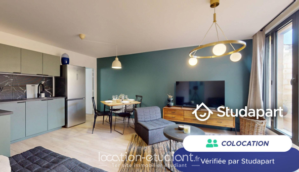 Colocation étudiante Studio &agrave; Bordeaux (33300)