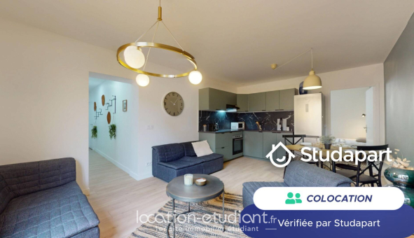 Colocation étudiante Studio &agrave; Bordeaux (33300)