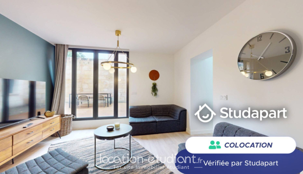 Colocation étudiante Studio &agrave; Bordeaux (33300)