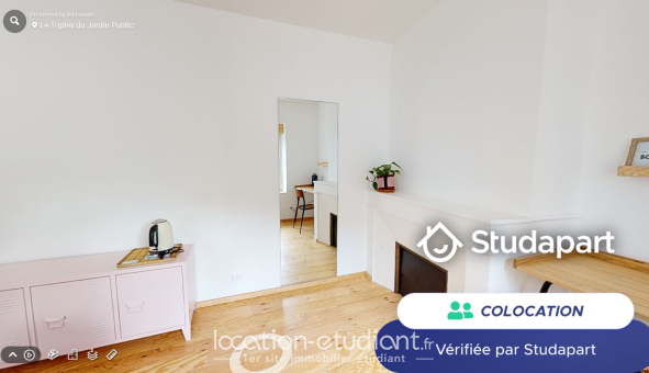 Colocation étudiante T3 &agrave; Bordeaux (33300)
