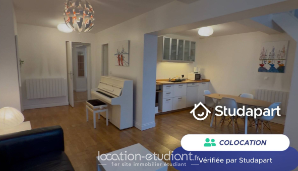 Colocation étudiante T4 &agrave; Bordeaux (33300)
