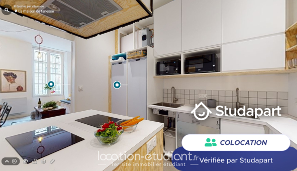 Colocation étudiante Studio &agrave; Bordeaux (33300)