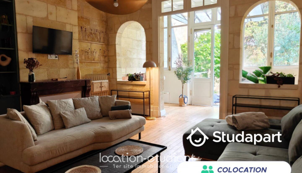 Colocation étudiante Studio &agrave; Bordeaux (33300)